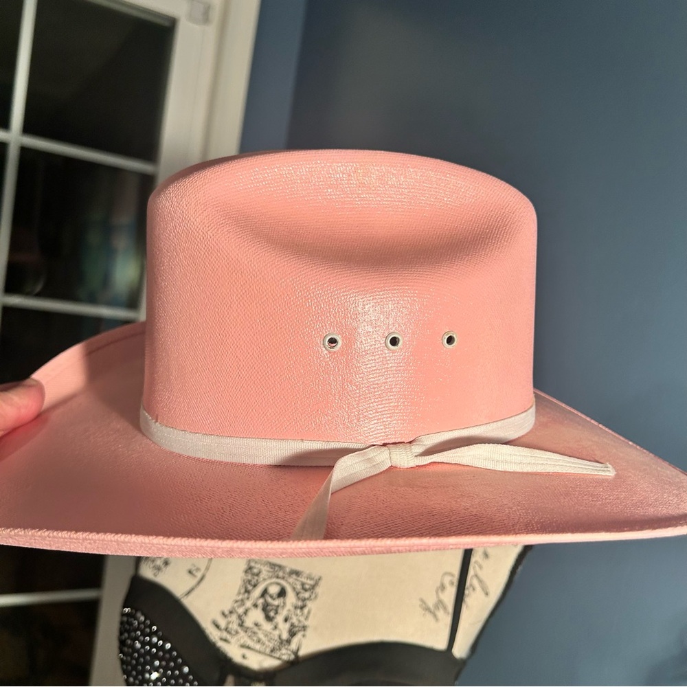 Double S western Pink Cowboy Hat - Picture 5 of 15